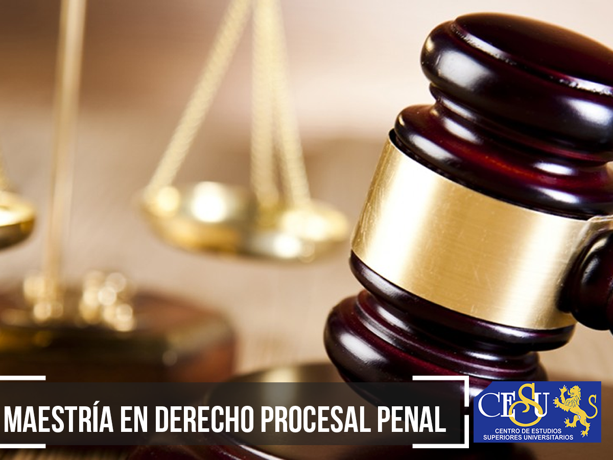 CESU Maestria en Derecho Procesal Penal
